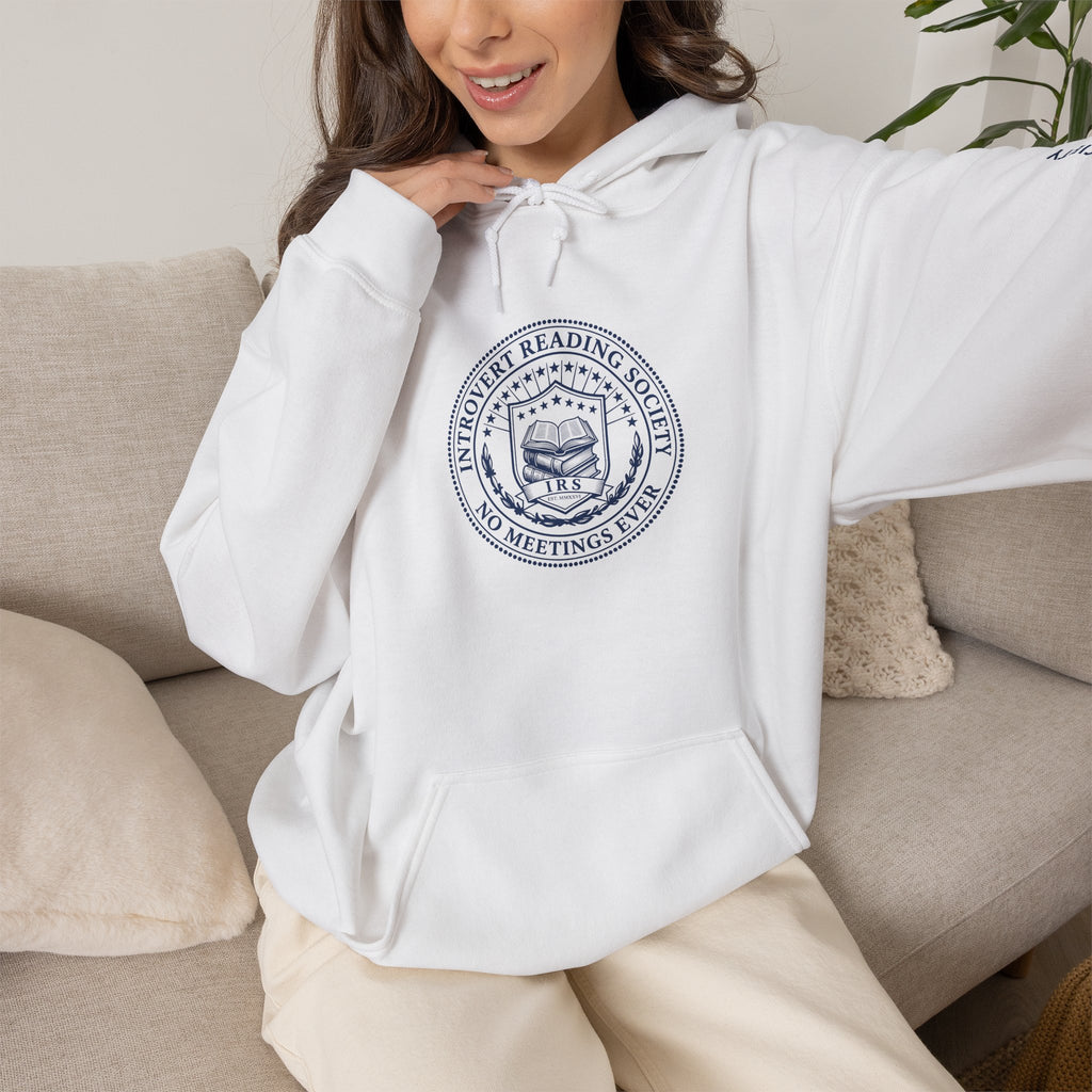 Introvert Reading Society - Cozy Hoodie
