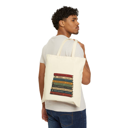 Banned Books Canvas Tote Bag – Say everything without saying a word