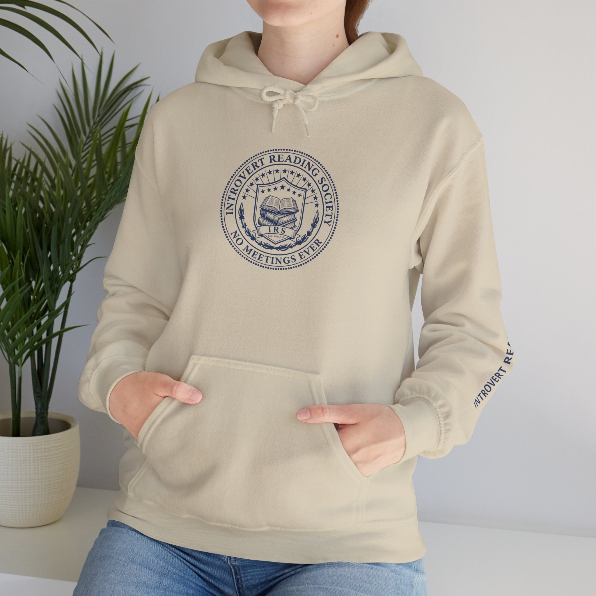 Introvert Reading Society - Cozy Hoodie